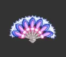 glamour feather fan