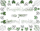clover border congratulations