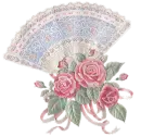 floral fan