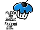 Hello My Sweet Friend Cupcake From Carina