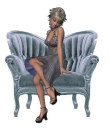 Woman in Armchair