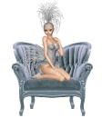 Woman in Armchair