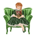 Woman in Armchair