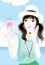 Cute summer girl
