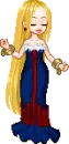 a girl dancing