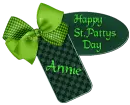 Happy St.Pattys Day Annie