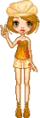 Peace girl
