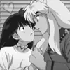 inuyasha kagome kiss