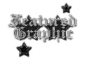 Chrome Featured Graphic Gothic Silver Black Sparkle