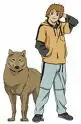 Hige and his wolf form