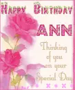  ANN HAPPY BIRTHDAY