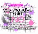Taylor Swift - You Should've Said No