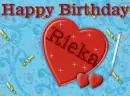 Happy Birthday Rieka