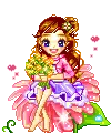 Girl in a flower
