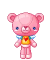 Pink bear