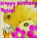 TRUDI HAPPY BIRTHDAY