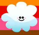 fluffy clouds(a']