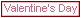 valentine's day