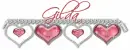 Bracelet Red Hearts - Gilda