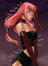 Red Anime Girl