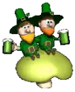 leprechauns drinking