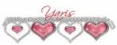 Bracelet Red Hearts - Yaris