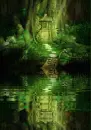 faerie house reflection