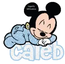 Sleeping Baby Mickey Mouse -Caleb-