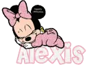 Sleeping Baby Minnie Mouse -Alexis-
