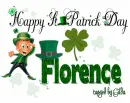 Happy Saint Patrick...Florence