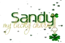 Sandy-My lucky charm