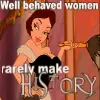 women behaving