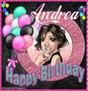Happy Birthday Andrea