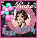 Happy Birthday Rieka