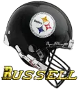 pittsburgh steelers helmet russell