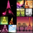 Eiffel Tower Collage