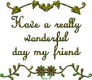 Have a wonderful day