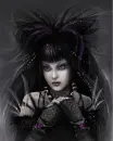 Goth Girl Glittered