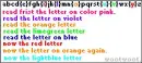 Read the letters.