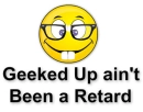geeked up