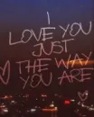 I love you just the way you are