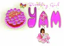Happy birthday Yam