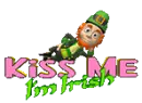 irish leprechaun kiss me