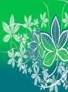 Blue and Green Leaves