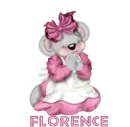 CREDDY BEAR WITH THE NAME FLORENCE