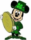 MICKEY  MOUSE ST PATRICK'S