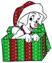 Christmas Dalmation