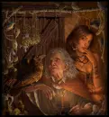 Wiccans with Raven