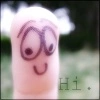 Finger face :D
