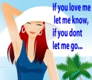 If you love me...